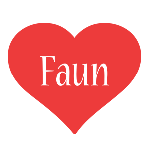 Faun love logo