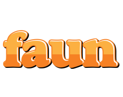 Faun orange logo