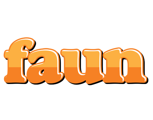 Faun orange logo
