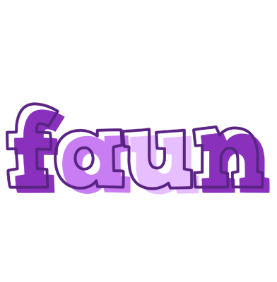 Faun sensual logo