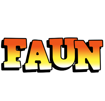 Faun sunset logo