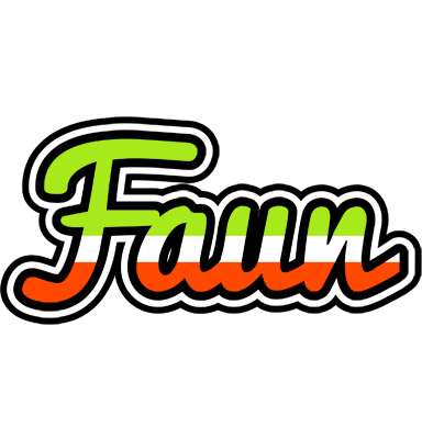 Faun superfun logo