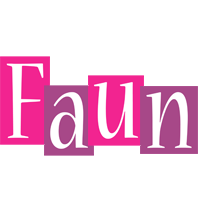 Faun whine logo