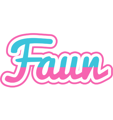 Faun woman logo