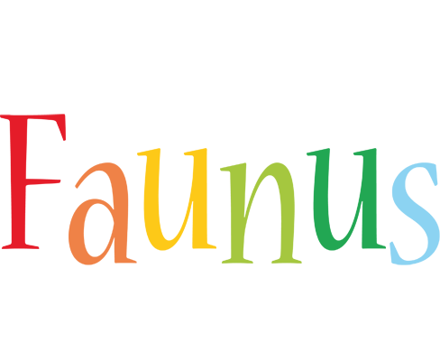 Faunus birthday logo