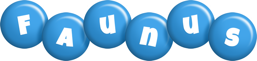 Faunus candy-blue logo