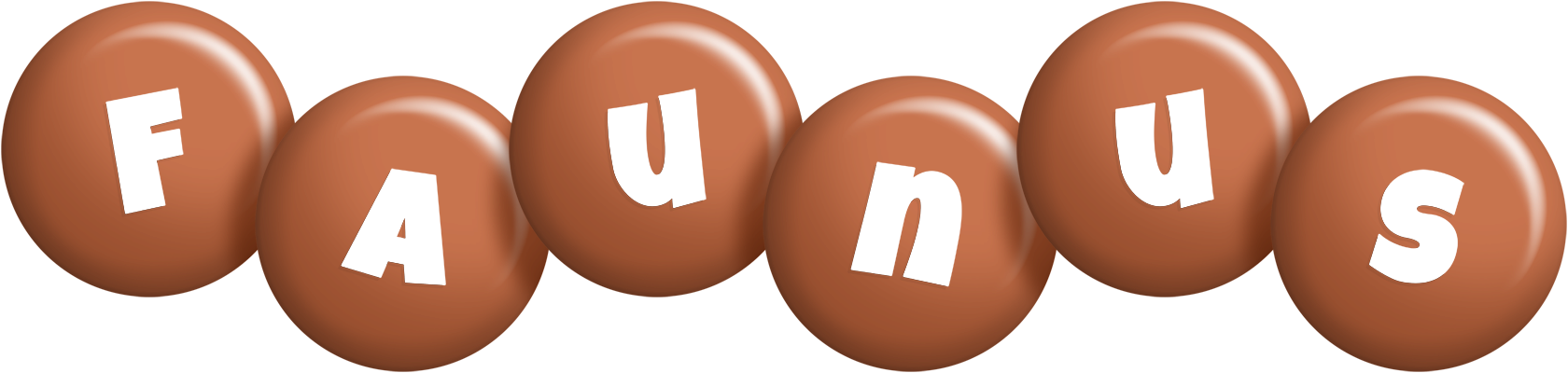 Faunus candy-brown logo