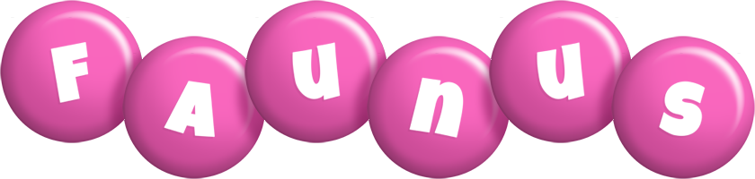 Faunus candy-pink logo