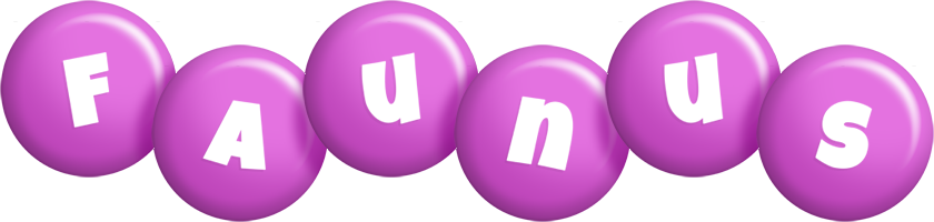 Faunus candy-purple logo