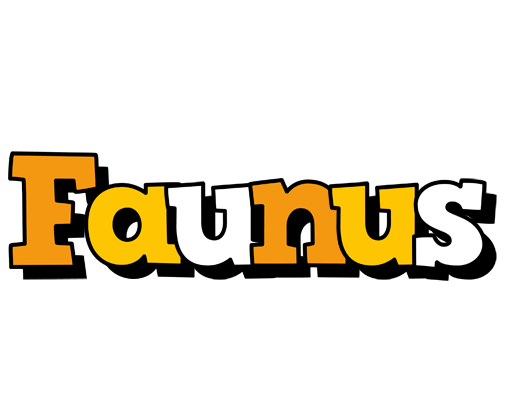 Faunus cartoon logo