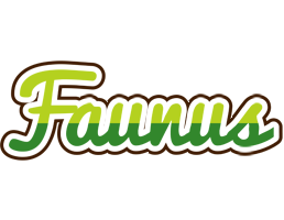 Faunus golfing logo