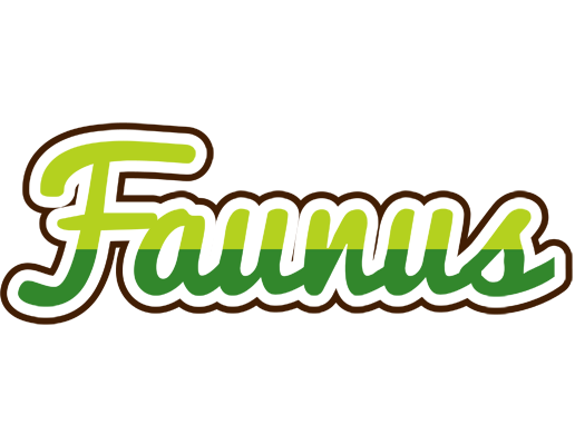 Faunus golfing logo