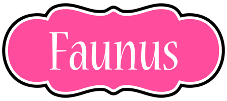 Faunus invitation logo