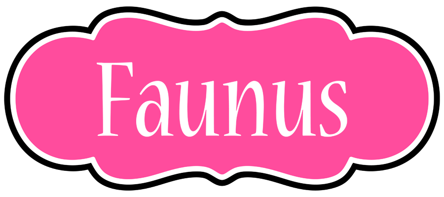 Faunus invitation logo