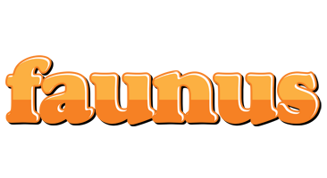 Faunus orange logo