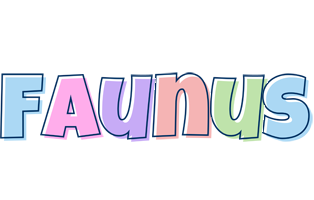 Faunus pastel logo