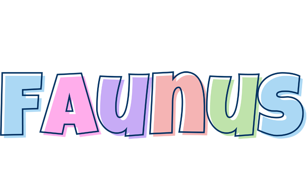 Faunus pastel logo