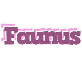 Faunus relaxing logo