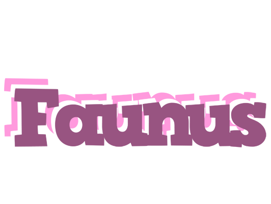 Faunus relaxing logo
