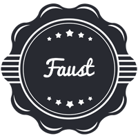 Faust badge logo