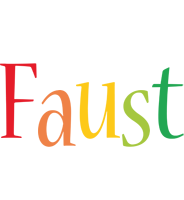 Faust birthday logo