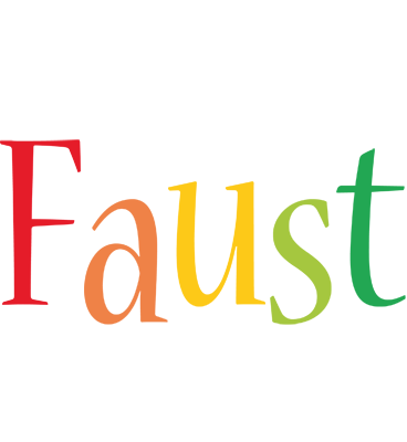Faust birthday logo
