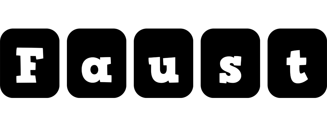 Faust box logo