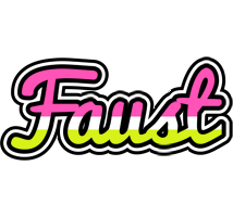 Faust candies logo