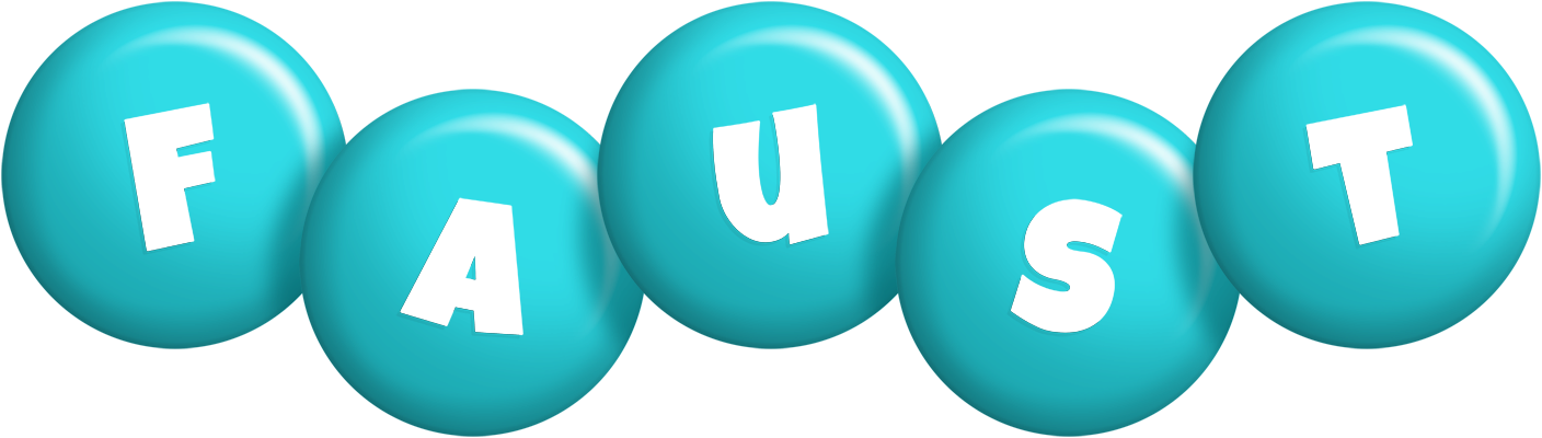 Faust candy-azur logo