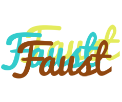 Faust cupcake logo