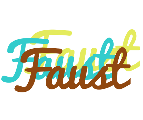 Faust cupcake logo