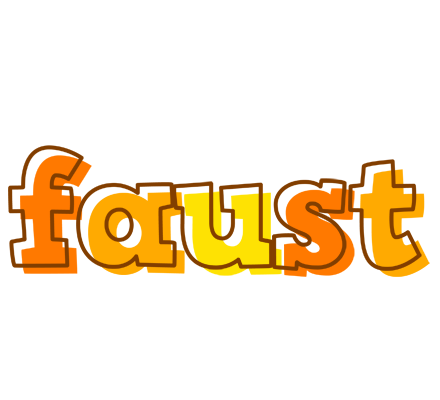 Faust desert logo