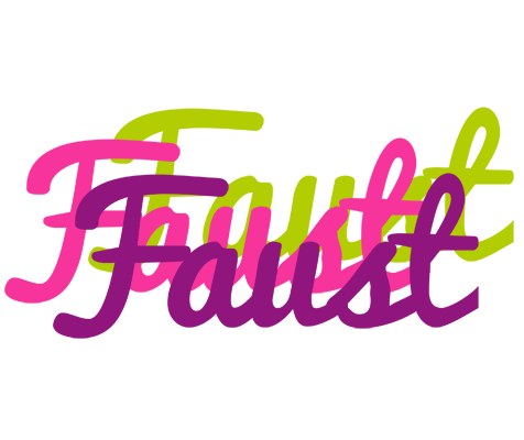 Faust flowers logo