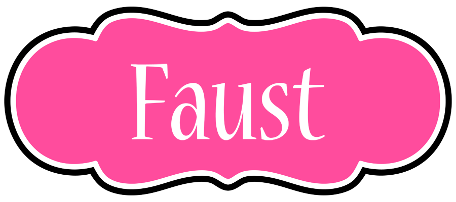 Faust invitation logo