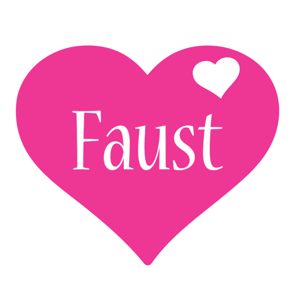 Faust love-heart logo
