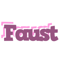 Faust relaxing logo