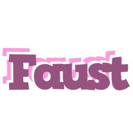 Faust relaxing logo