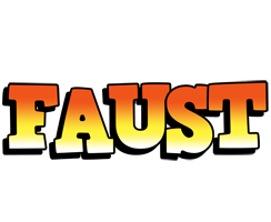 Faust sunset logo