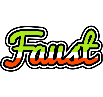 Faust superfun logo