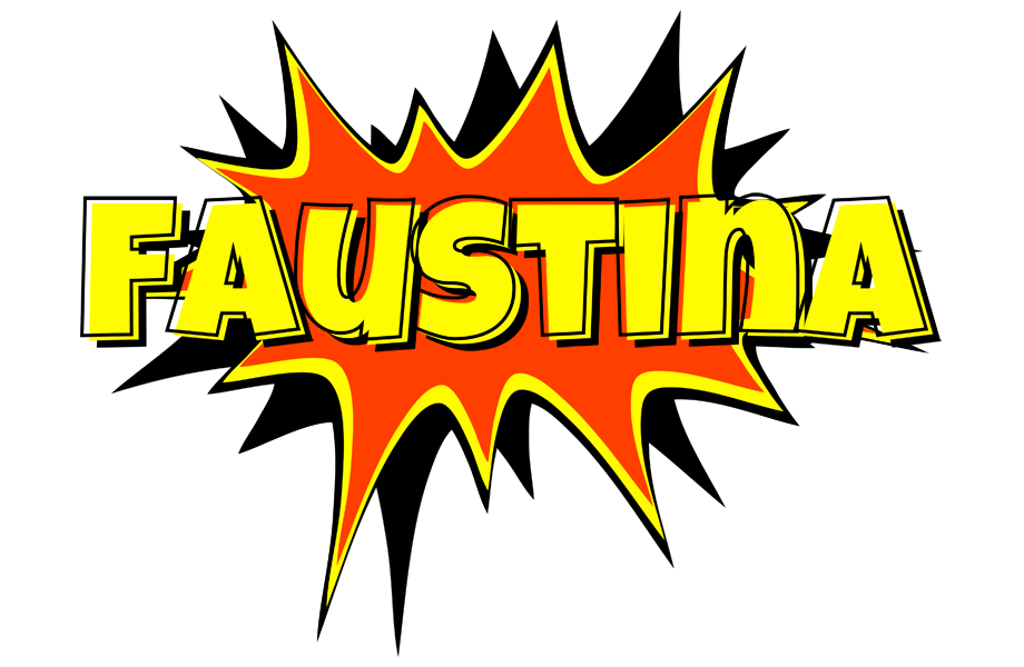 Faustina bazinga logo