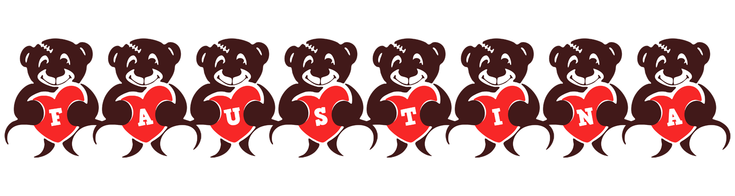 Faustina bear logo