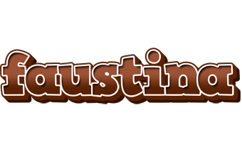 Faustina brownie logo
