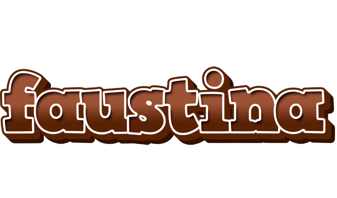 Faustina brownie logo