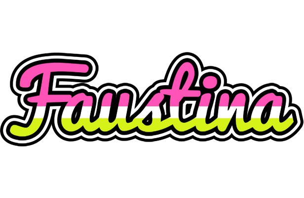 Faustina candies logo