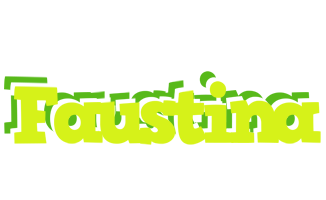 Faustina citrus logo