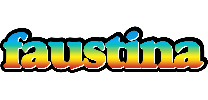 Faustina color logo