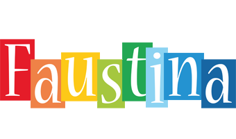 Faustina colors logo