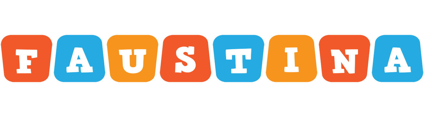 Faustina comics logo