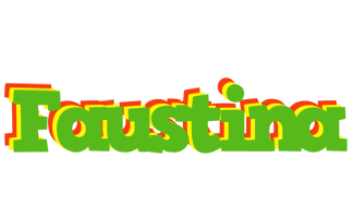 Faustina crocodile logo