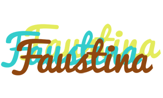 Faustina cupcake logo
